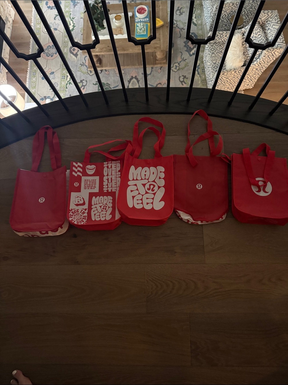 lululemon athletica Red bags